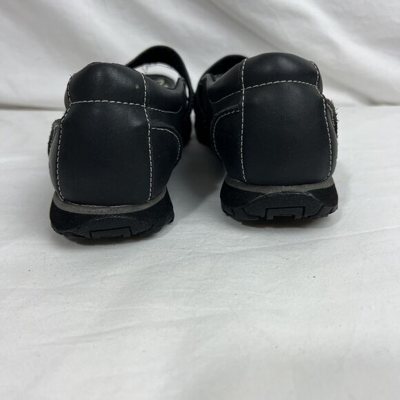 Skechers 47564 Black Leather Casual Mary Jane Flats Shoes Women's Size 8.5 - Picture 5 of 14